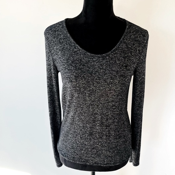 J. Crew Factory Tops - J. Crew Factory Charcoal Top
